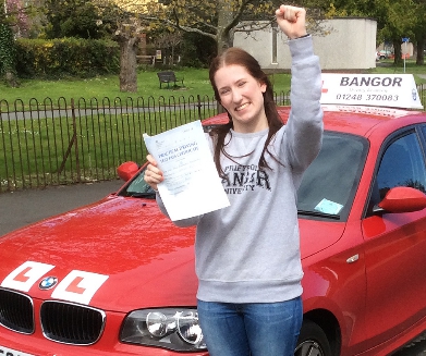 Holly<br/>I would thoroughly recommend Bangor Driving Academy <br/>Thank you Richard & Irene<br/><br/>